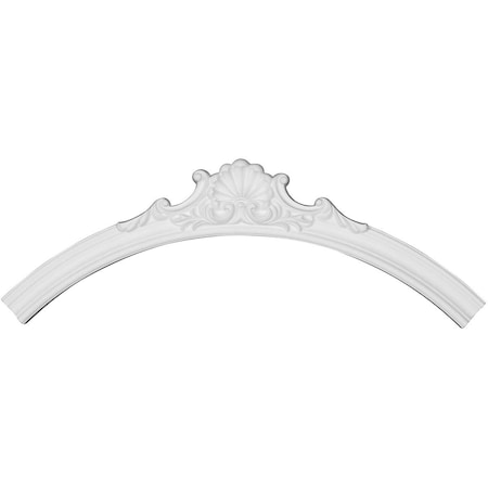 Ekena Millwork 65 3/4"OD x 59 1/8"ID x 3 3/4"W x 1"P Shell Ceiling Ring (1/4 of complete circle) CR66SH